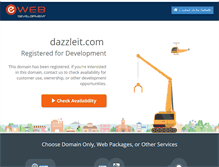 Tablet Screenshot of dazzleit.com